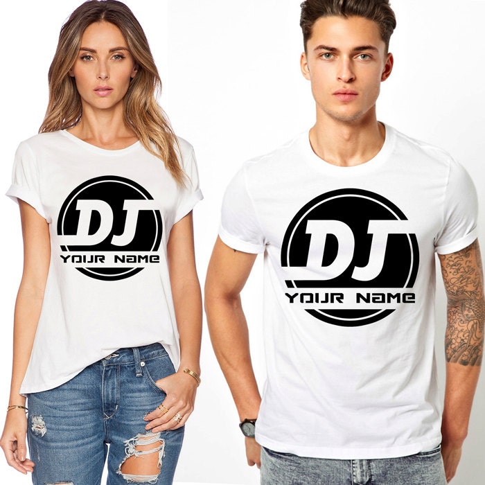 Camiseta personalizada DJ Nombre PERSONALIZADO Música Unisex - Etsy España