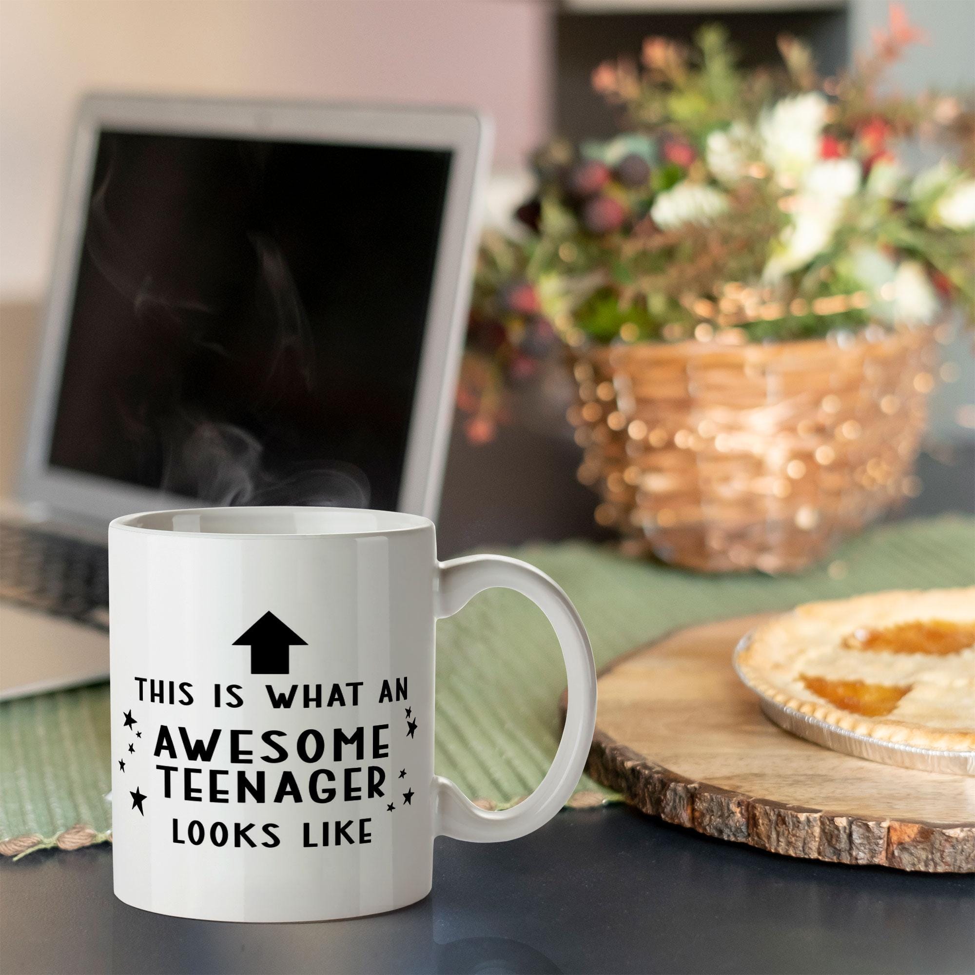 Taza De Regalo Para 13 Años | Diseño 'Cooler Frame' En Alemán | Cerámica Blanca De 330 Ml | Apta Para Lavavajillas