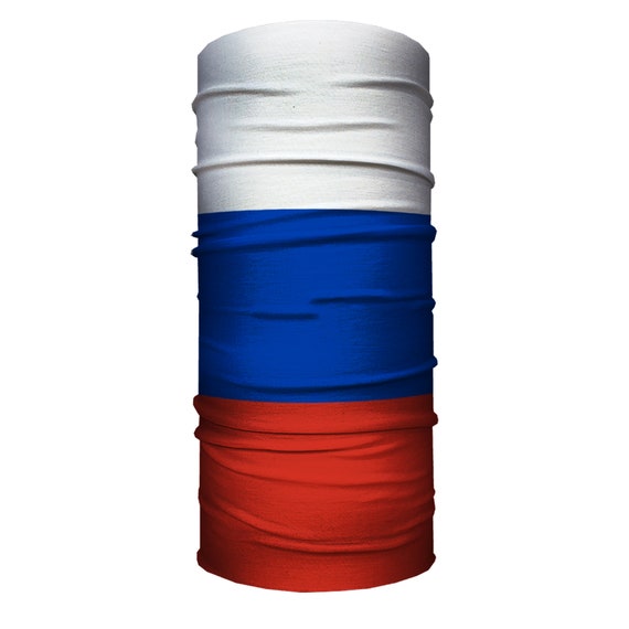Russia Russian Flag  Face protection Headwear multifunctional Bandana Snood 