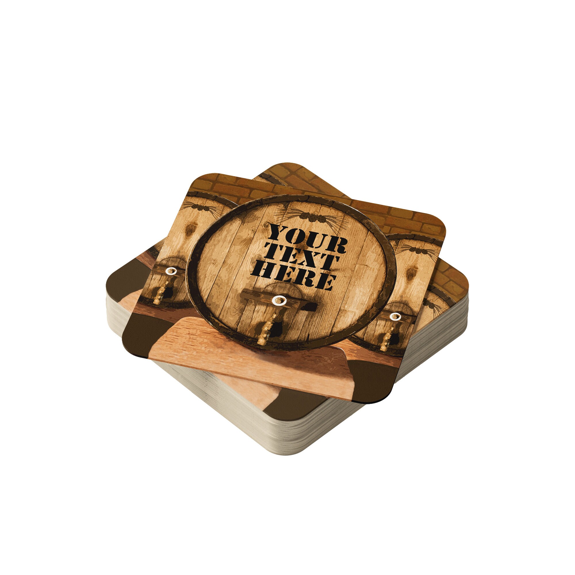 Personalised Beer Mats in Packs of 24 48 96 Multi Buy Etsy UK