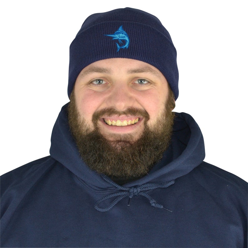 Marlin Beanie Fishing Gifts For Men