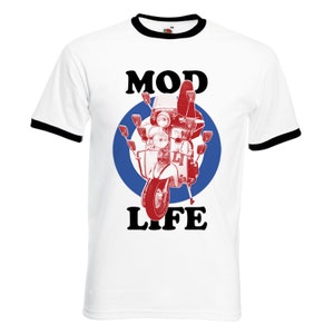 Mod Life T Shirt Mods Rockers Scooter Target Men&#39;s Tee