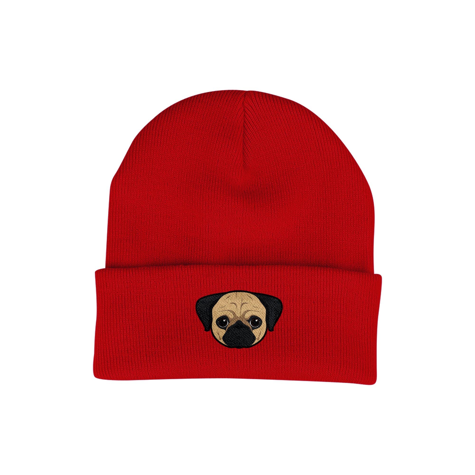Pug Beanie Hat Dog Lovers Gifts for 