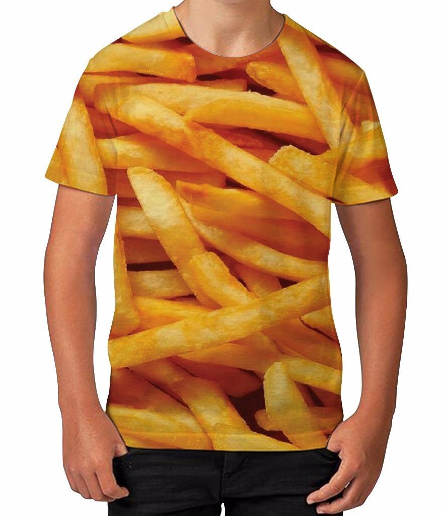 Kids French Fries T Shirt All Over Print Unisex Etsy