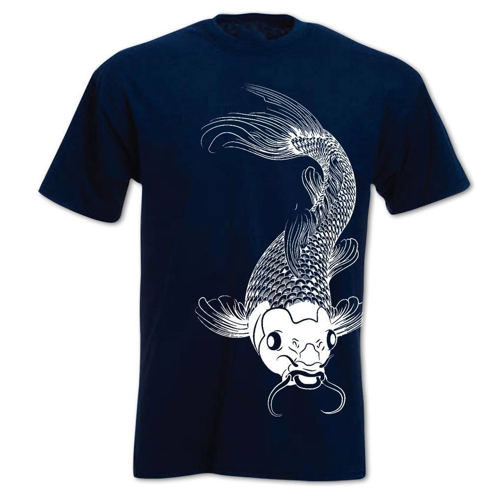 Men's Koi Carp Fish T Shirt Fishing T Shirt