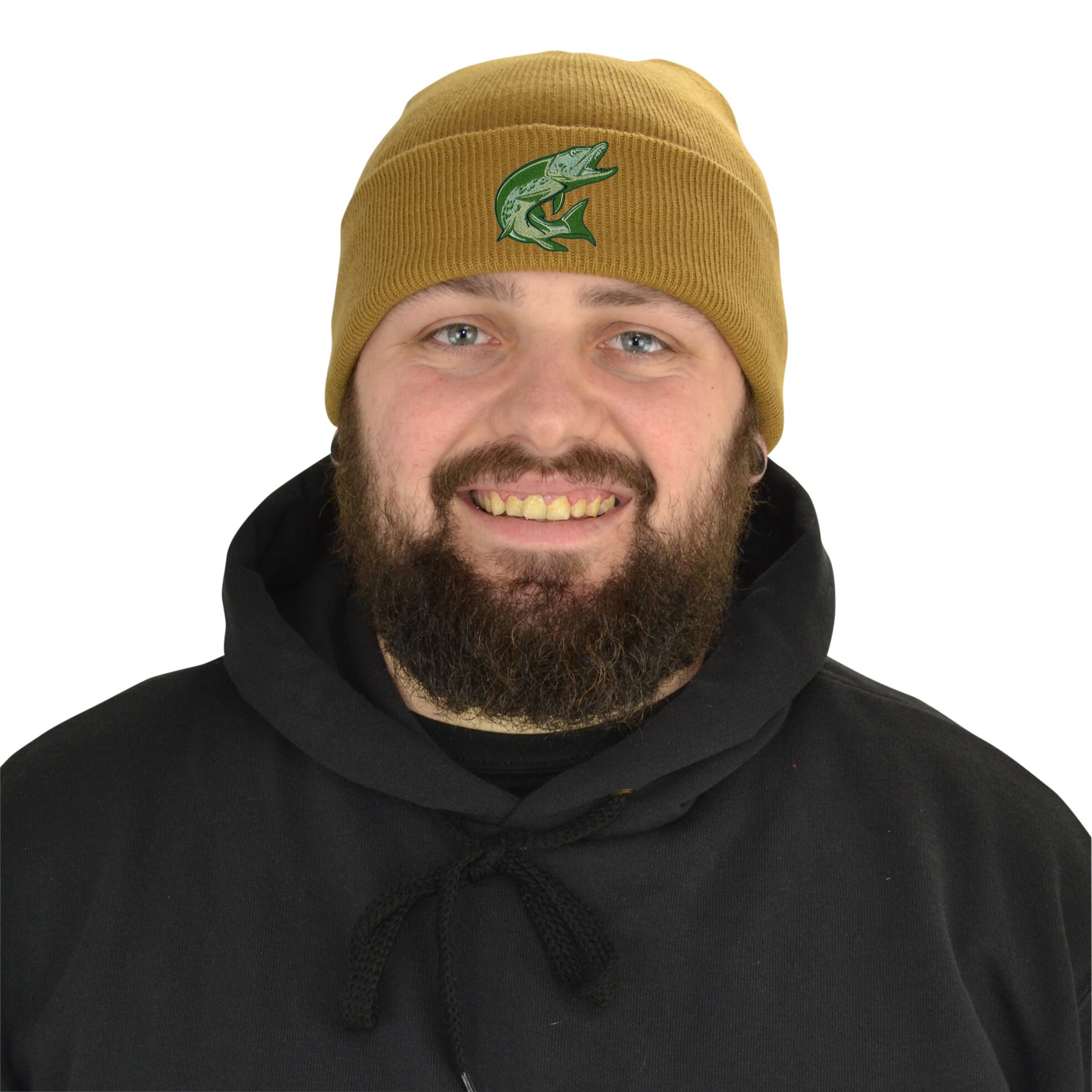 Fisherman Pike Beanie Fishing Cap Gifts 