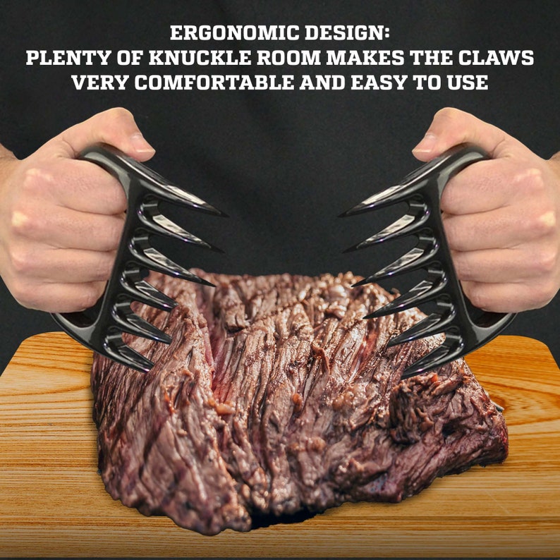 Meat Claws for Shredding  BBQ Accessories Tools Utensils image 1