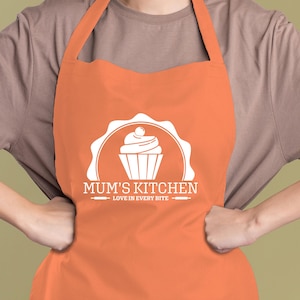 Idées cadeaux pour la fête des mères, tablier de cuisine belle-mère pour femme pour les 30e, 40e et 50e anniversaires d'anniversaire d'un enfant