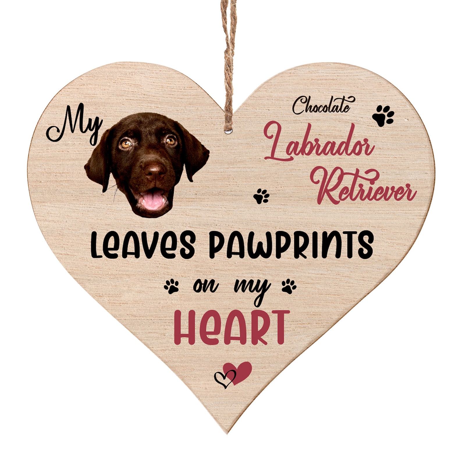 Chocolate Labrador Retriever Gifts for Dog Lovers Wooden - Etsy UK
