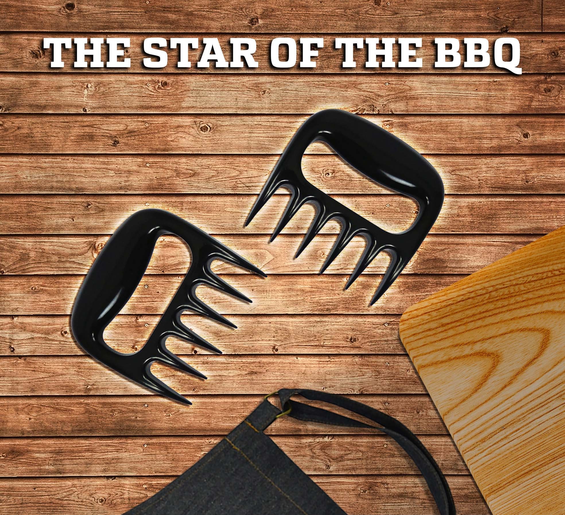 BBQ Pulled Pork Claws Shredder Slicer Meat Claws Shredding Forks Handler  BBQ/Barbecue Claws Tool - China Pork Claws and Kamado Accessories price