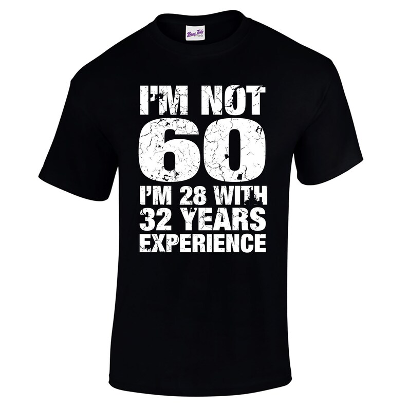 men's 60th birthday t shirt 60 jaar shirt 60th birthday | etsy