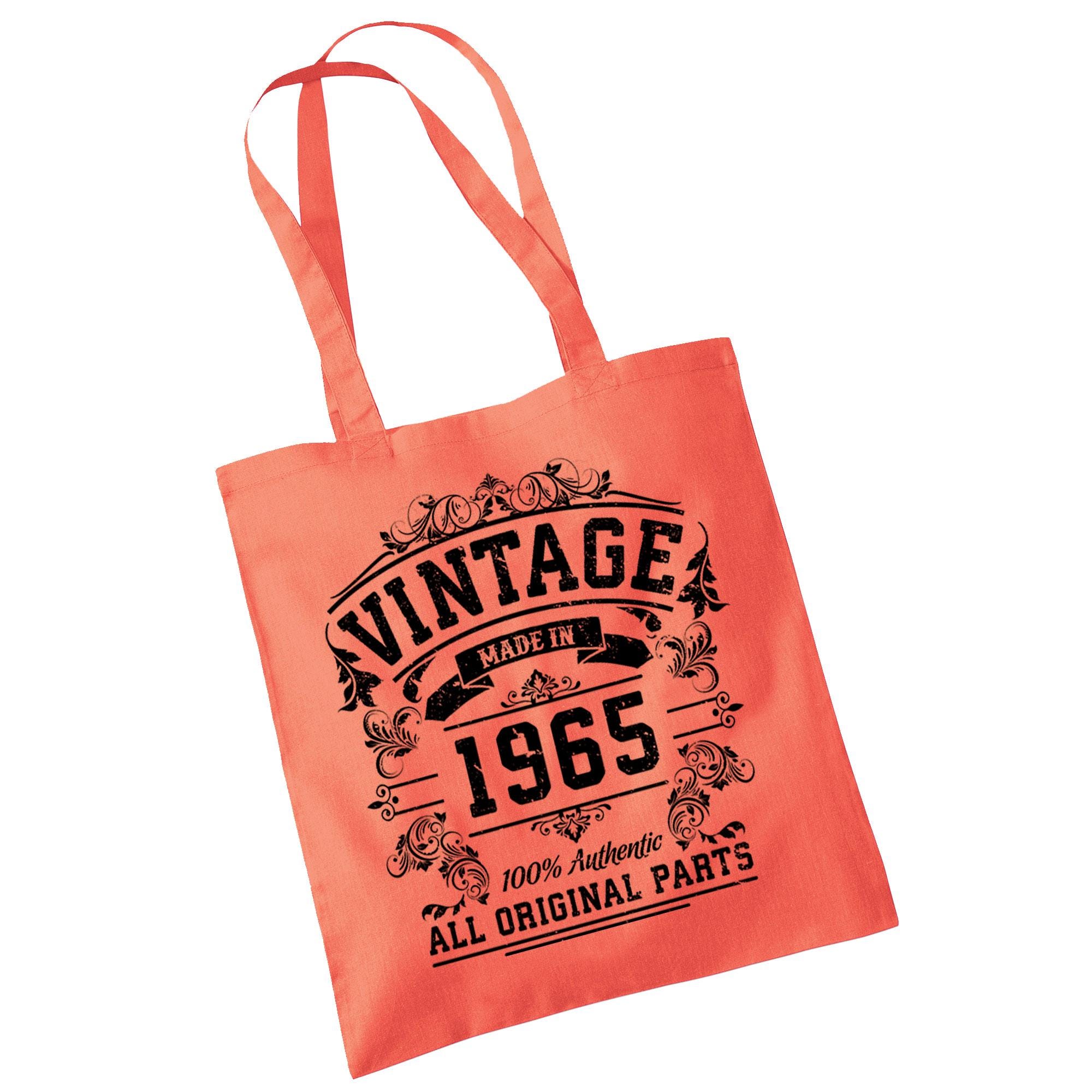 Happy 60th Birthday Tote Bag Gift For Women - 1964 Birthday Present For Mom, Wife, Sister