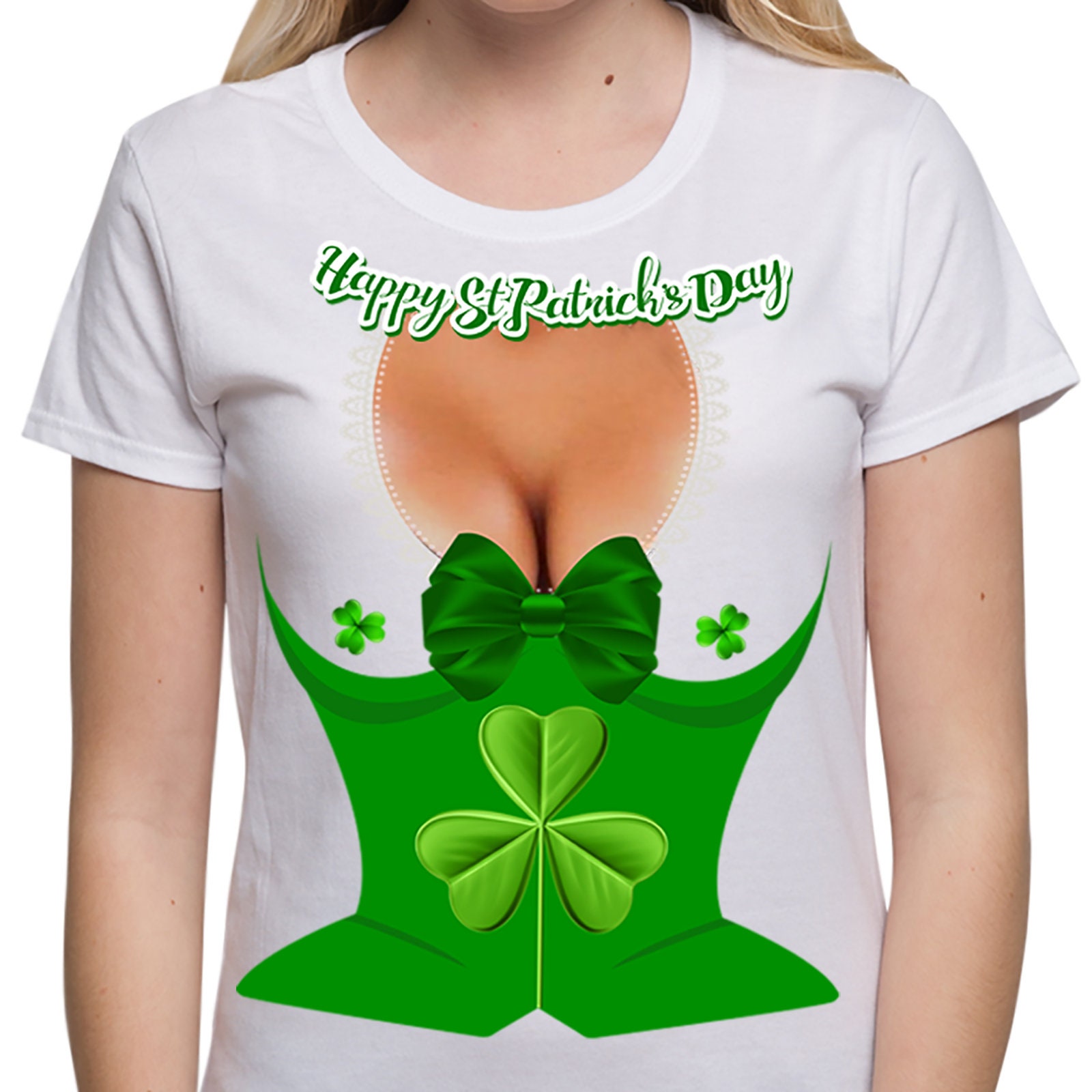 st patricks day anime tits