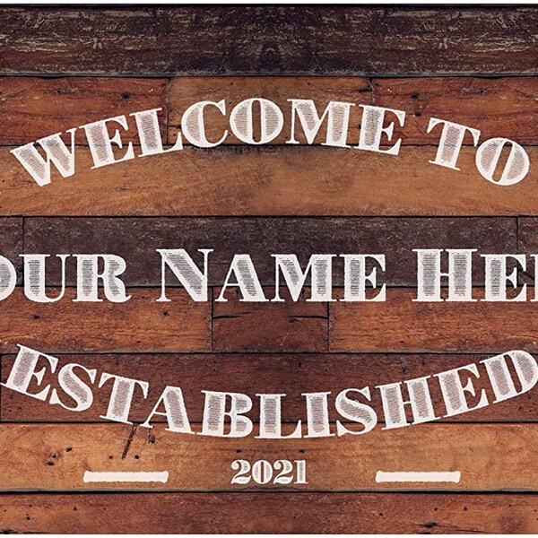 Custom Pub Signs Etsy UK