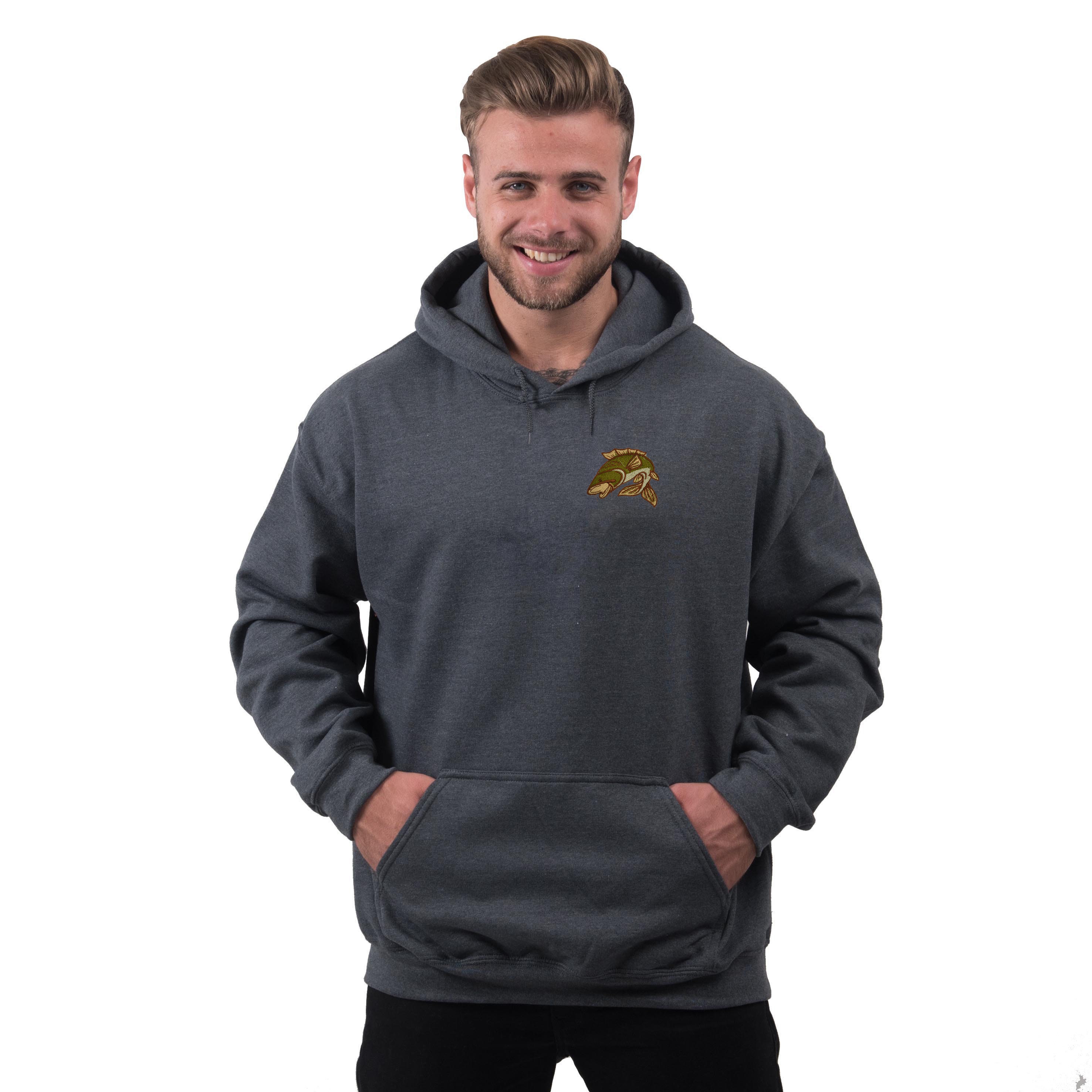 Fishing Gifts for Men Carp Hoodie Embroidered Logo -  Canada
