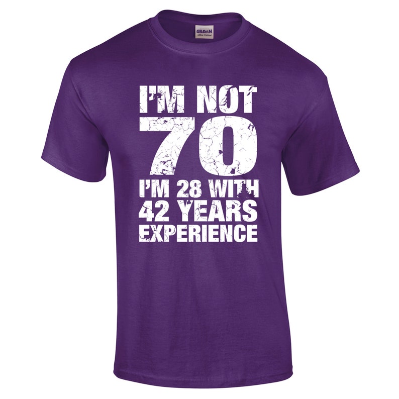 Mens 70th Birthday Gifts 70th Birthday Shirt Dad Gift For