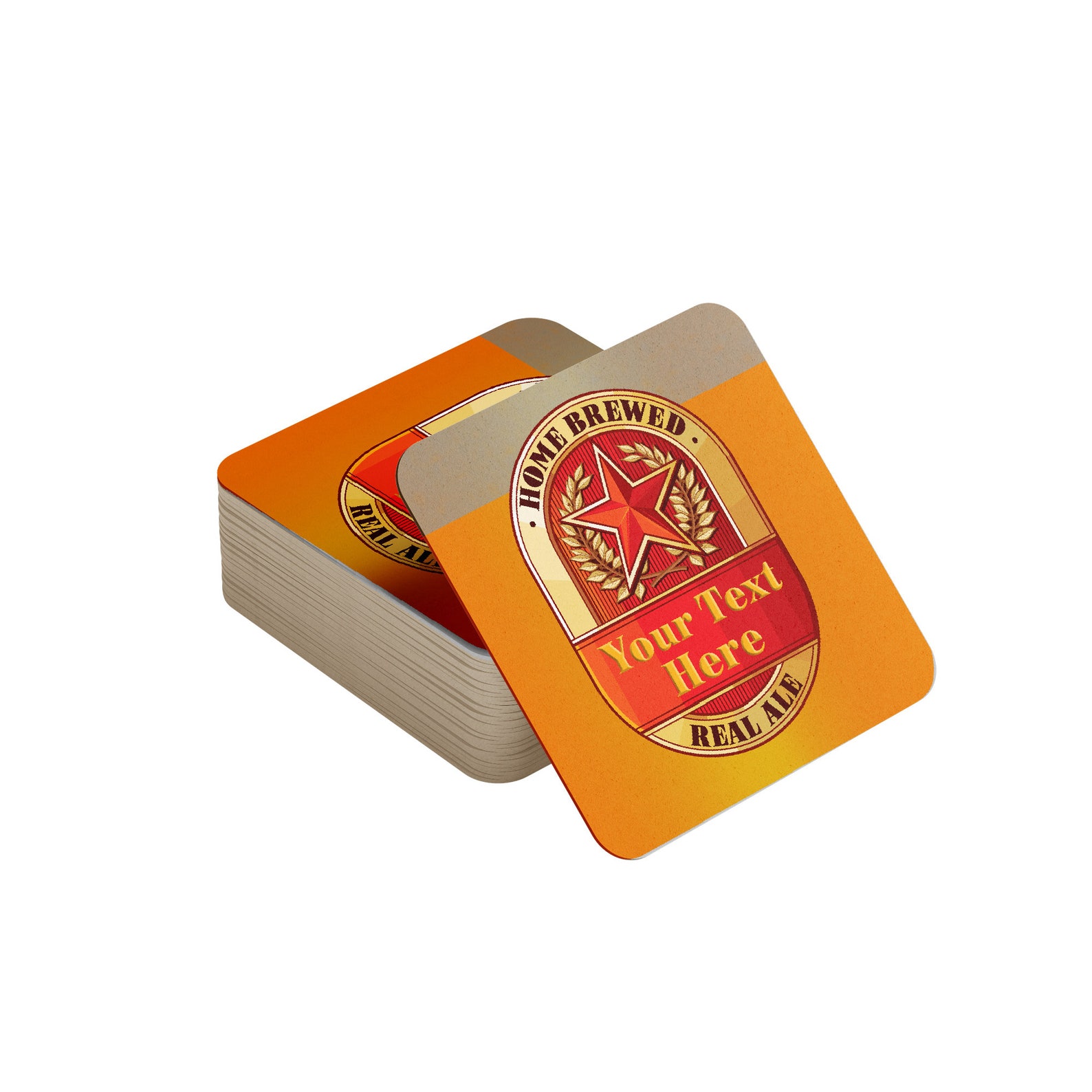 Personalised Beer Mats in Packs of 24 48 96 Multi Buy Etsy UK
