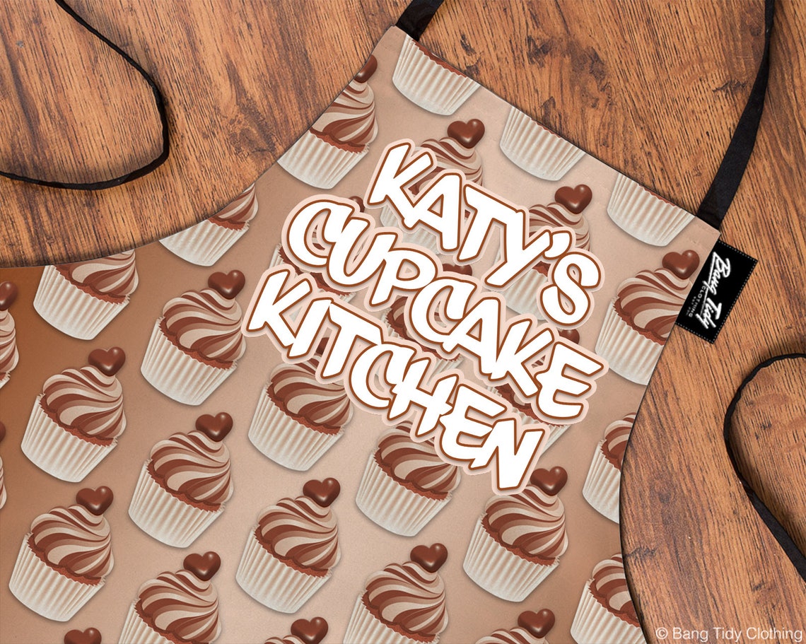 schürze mit cupcakes