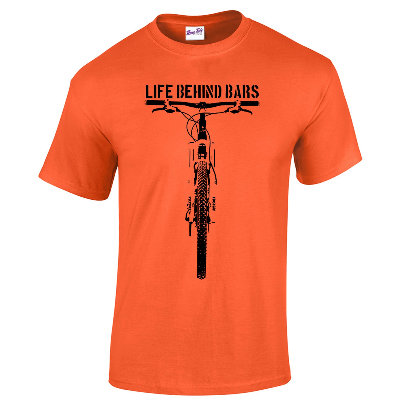 Men's Mountain Bike T Shirt MTB T Shirt Life Behind Bars T Etsy