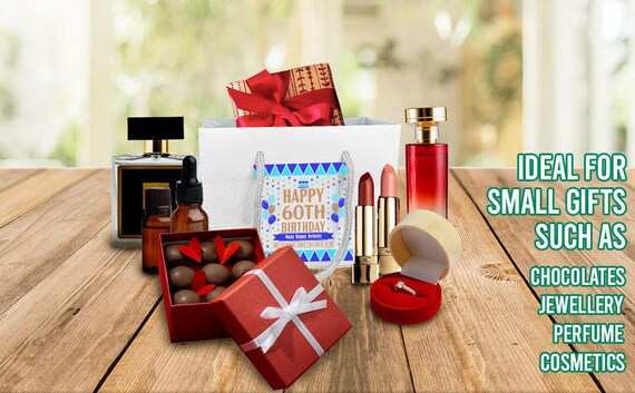60th Birthday Gift Bag for Men Women Large Medium and Small Recycled Eco Friendly Present Bag Funny Looks Good Party Gift Bags Etsy UK