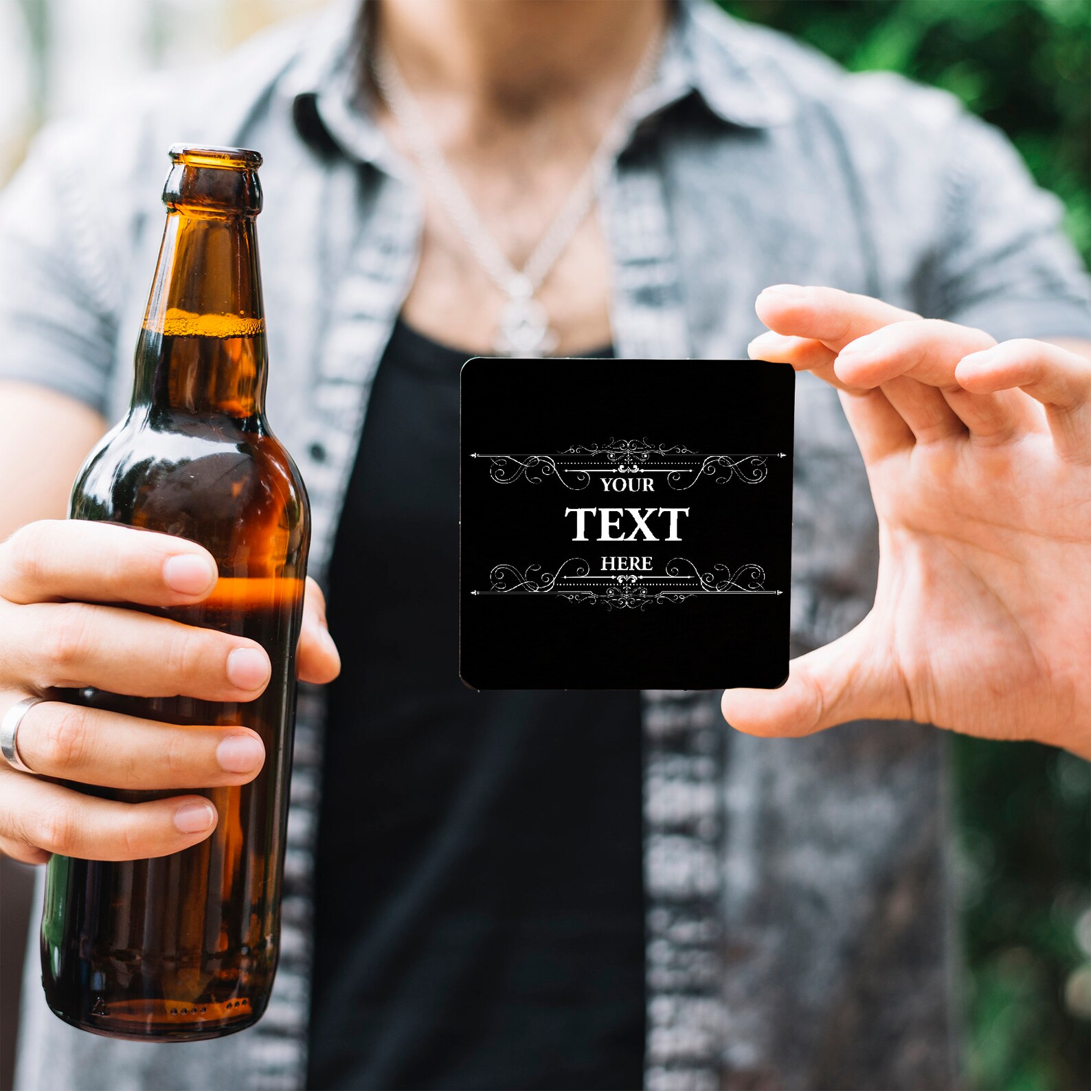 Personalised Beer Mats in Packs of 24 48 96 Multi Buy Etsy