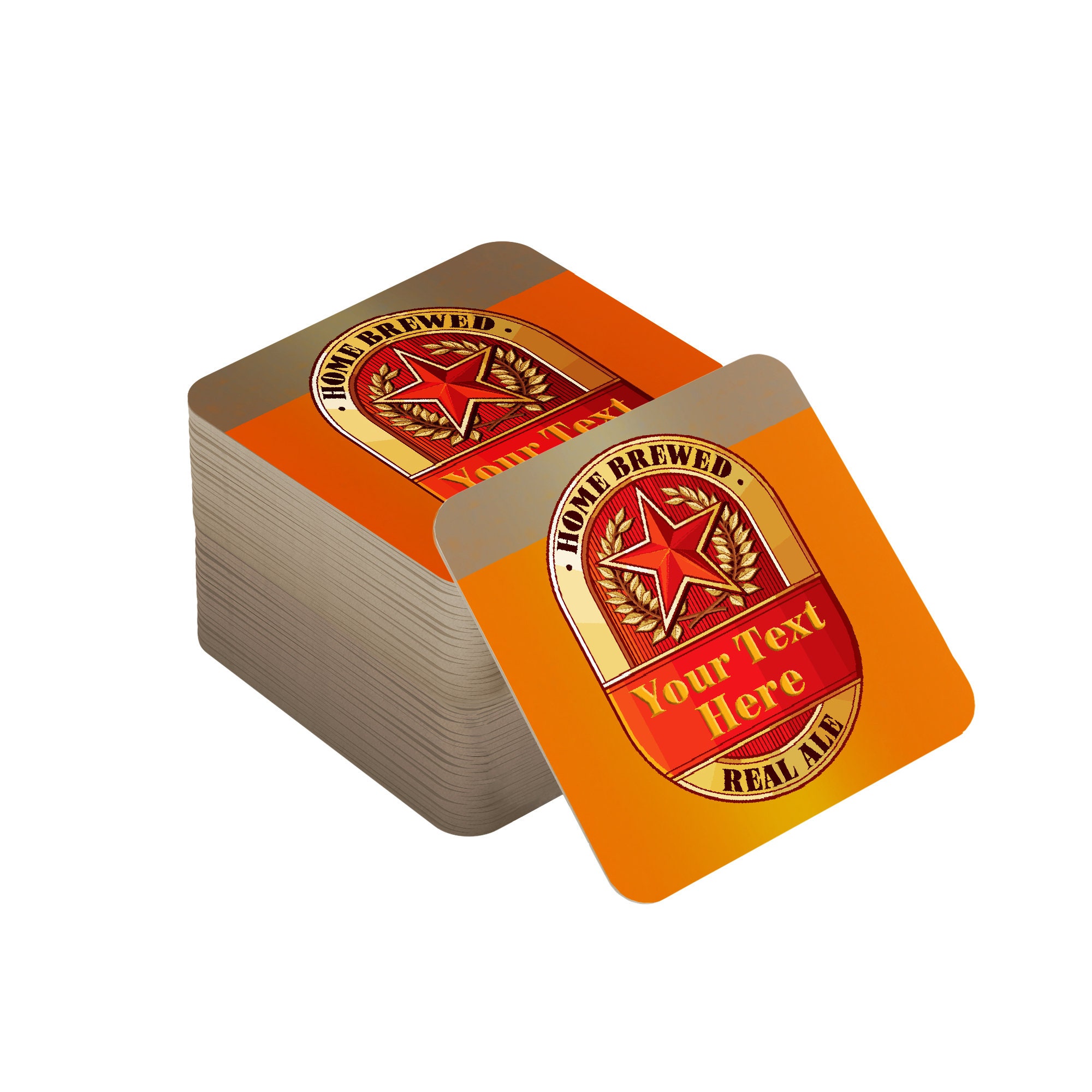 Personalised Beer Mats in Packs of 24 48 96 Multi Buy Etsy UK
