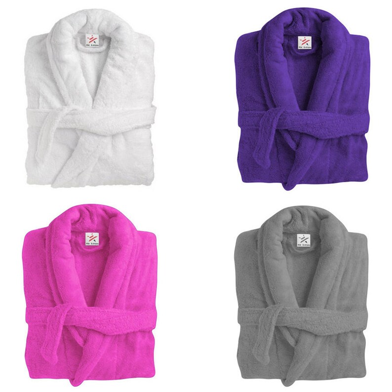 PERSONALISED Embroidered Bathrobes Dressing Gowns Bridal Party Etsy