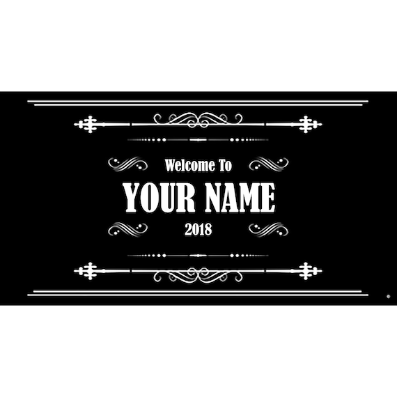 Personalised Bar Runner Sign Coaster Any Name Garden Plaque Gift Bar Pub 41 Personalised Bar Runner Sign Coaster Any Name Garden Plaque Gift Bar Pub 41