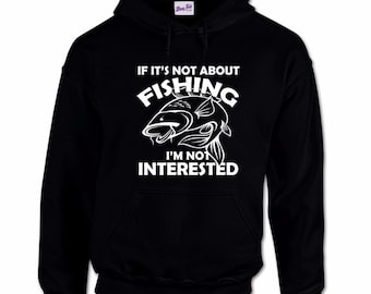 Fishing Gift for Men - Fisherman Carp Fishing Hoodie, Angling Present, Unique Fisherman Clothing, Gift for Anglers, Carp Fishing Apparel