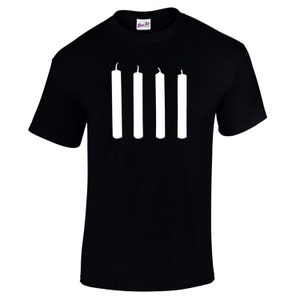 Ronnie&#39;s Four Candles Comedy Mens Tribute T Shirt Festival Funny Fork Handles Slogan Hipster Tee