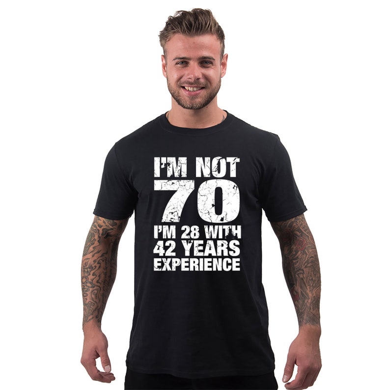 Mens 70th Birthday Gifts 70th Birthday Shirt Dad Gift For