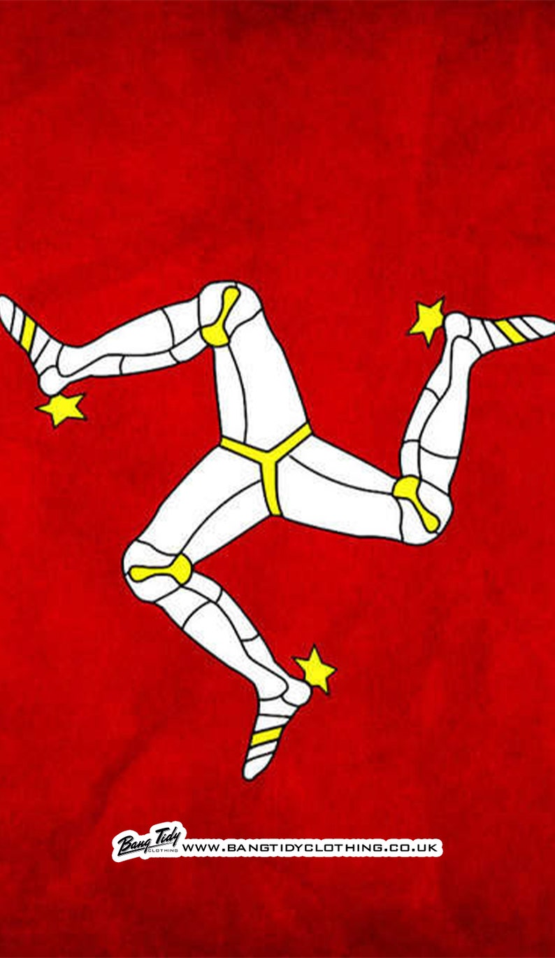 Isle of Man UK Flag Reusable Face Masks Bandana Neck Gaiter Etsy