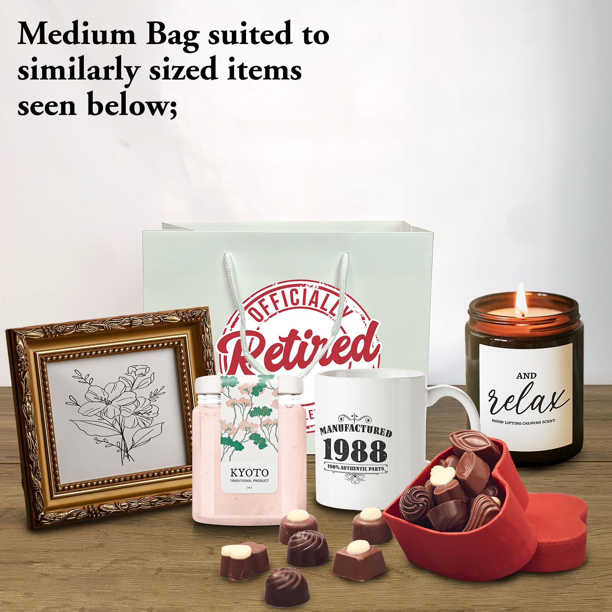 Idée De Sac Cadeau De Retraite Pour Homme Et Femme, Cadeau De Retraite Pour Une Retraite Heureuse - France