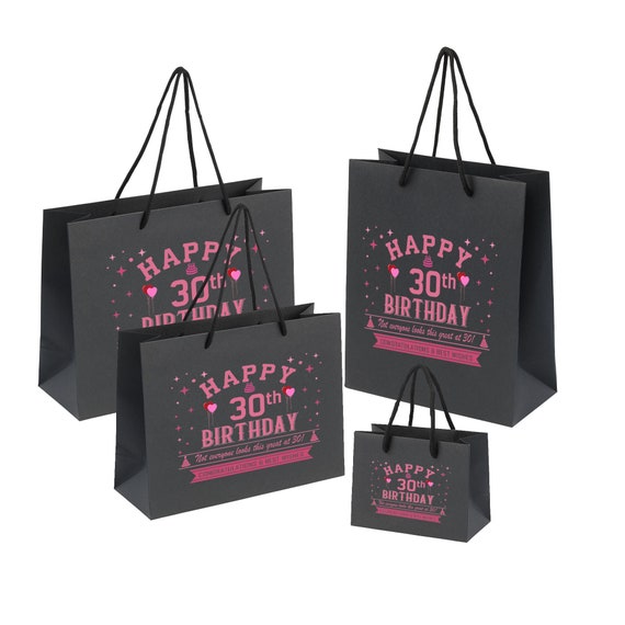 30th Birthday Gift Bag 30th Birthday Gift Bag