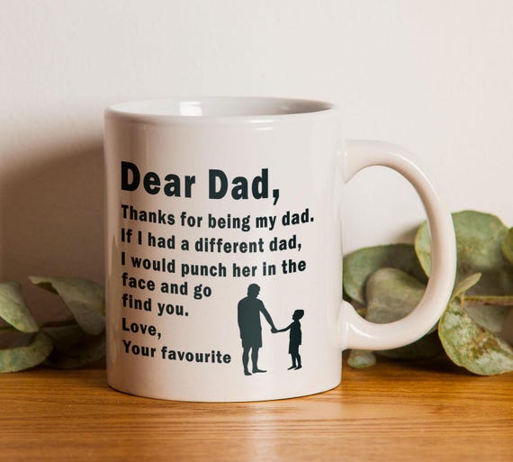 Father's Day Coffee Mug, Funny Novelty Dad Joke Ideas for Men, Gag