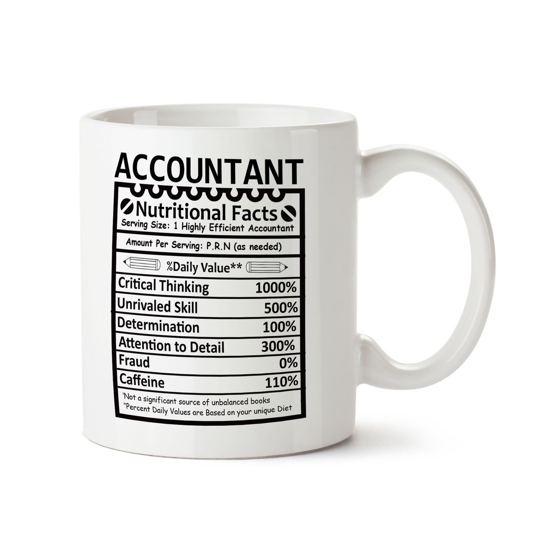 Accountant Gifts for Accountants Coffee Mug Tea Cup Finance Auditor