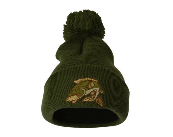 fishing bobble hat