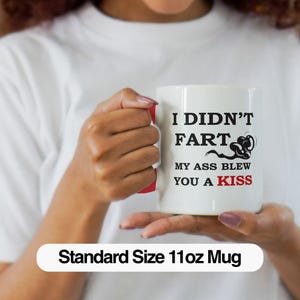 Novelty Coffee Mug For Husband, Funny Fart Joke Anniversary Present For Him, Father’s Day Gifts From Kids, Sarcastic Boyfriend Gift Ideas