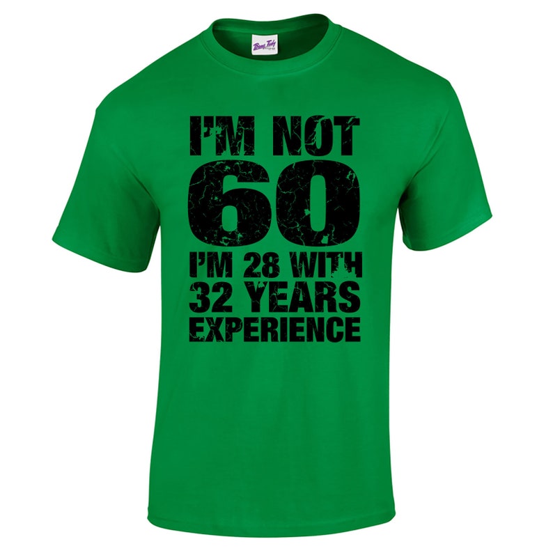 Herren 60. Geburtstag T Shirt 60 Jaar Shirt 60.  Etsy