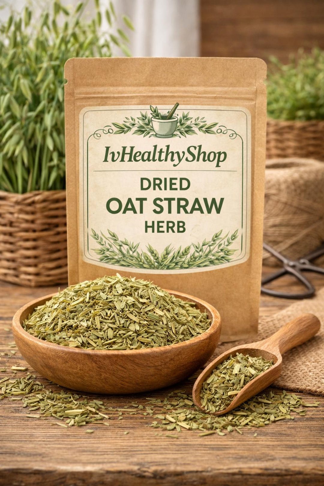 Oats Straw Example Oat Straw Herb, Green Oat Tops, Avena Sativa Cut Herb, Dried Oat Straw ...