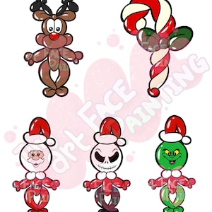 Holiday Character Balloon Twisting Designs