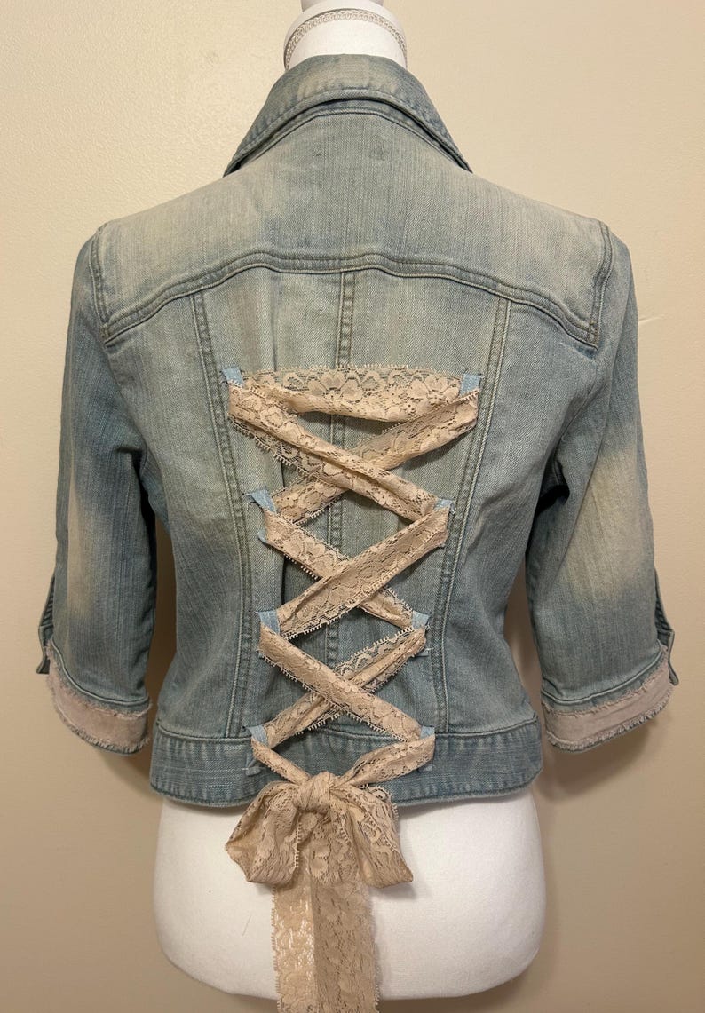 JACKET WITH LACE UP SIDE PANELS BOTANICAL CHRONICLES