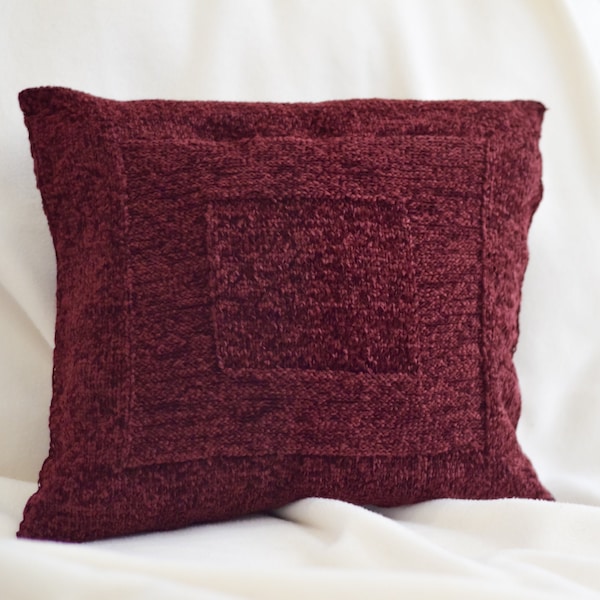 Knit Pillow Cover Etsy