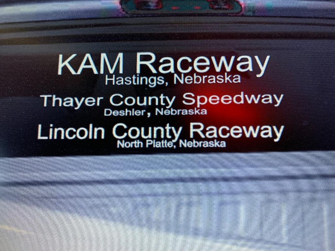 Nebraska Dirt Track Decals Etsy