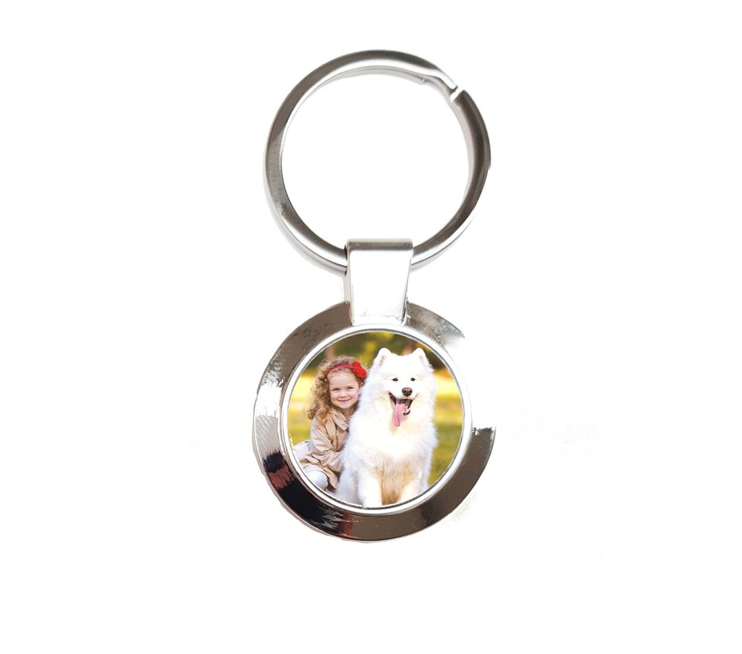 Print Key Rings Personalised Keyring With Any Photo Picture Image Logo Custom Printed ...