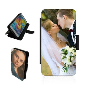 SAMSUNG A53 5G-telefoonhoesje GEPERSONALISEERDE flipportemonnee OP MAAT bedrukte mobiele telefoonhoesje met jouw foto/foto/tekst/logo