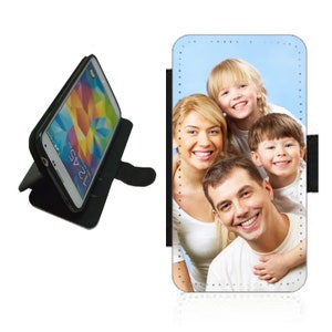 Funda para teléfono SAMSUNG A55 con billetera PERSONALIZADA Funda para teléfono móvil con billetera con tapa / goma impresa PERSONALIZADA con sus imágenes / fotos / texto / logotipo