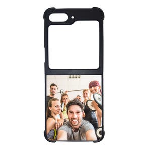 SAMSUNG Z Flip 6 GEPERSONALISEERD OP MAAT bedrukte rubberen Z6-telefoonhoes met jouw foto/foto/tekst/logo
