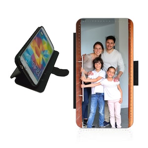 SAMSUNG A25 PERSONALIZED CUSTOM bedruckbare Rubber / Flip Wallet Handyhülle mit Ihren Bildern / Fotos / Text / Logo
