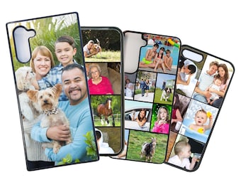 Personalised phone case Photo Custom printed cover for Samsung & iPhone 11 12 13 14 15 Pro Max Plus Galaxy A S